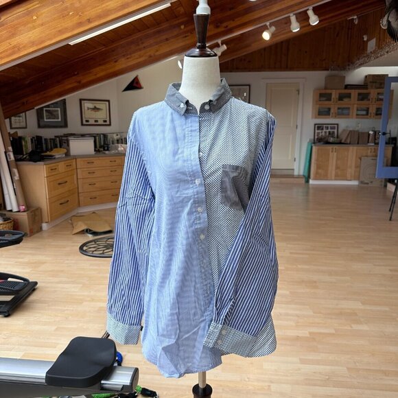 Super Adorable Finley Button Up Top EUC L Large - Picture 3 of 10